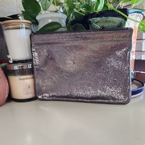 Marc Jacobs metallic leather zipper pouch neimunMa